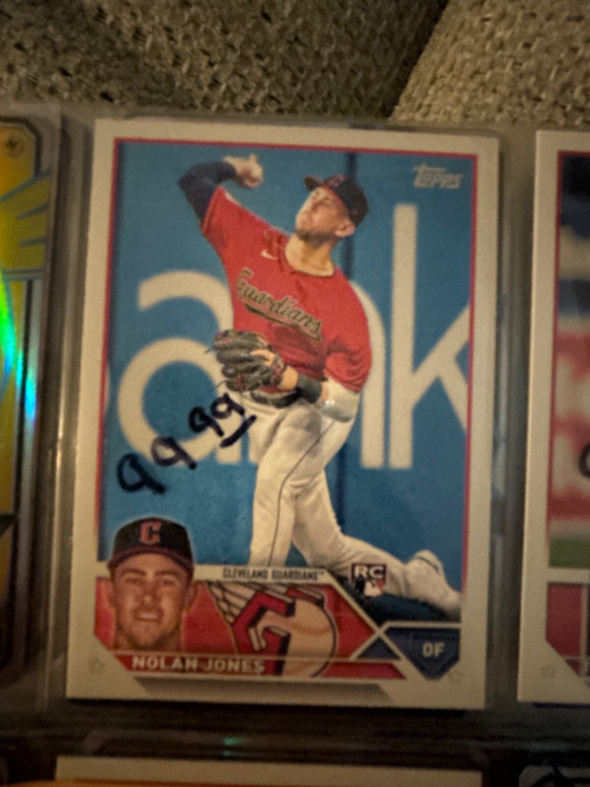 2023 Topps Series 1 1st Edition - #129 Nolan Jones (RC)