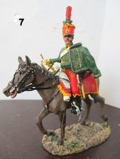 1/32 FIGURINE DEL PRADO   7 CAVALIER TROMPETTE  HUSSARD AUTRICHE NAPOLEON EMPIRE