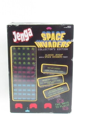 Space Invaders Jenga Collectors Edition Game Complete in Box Taito Atari Sealed
