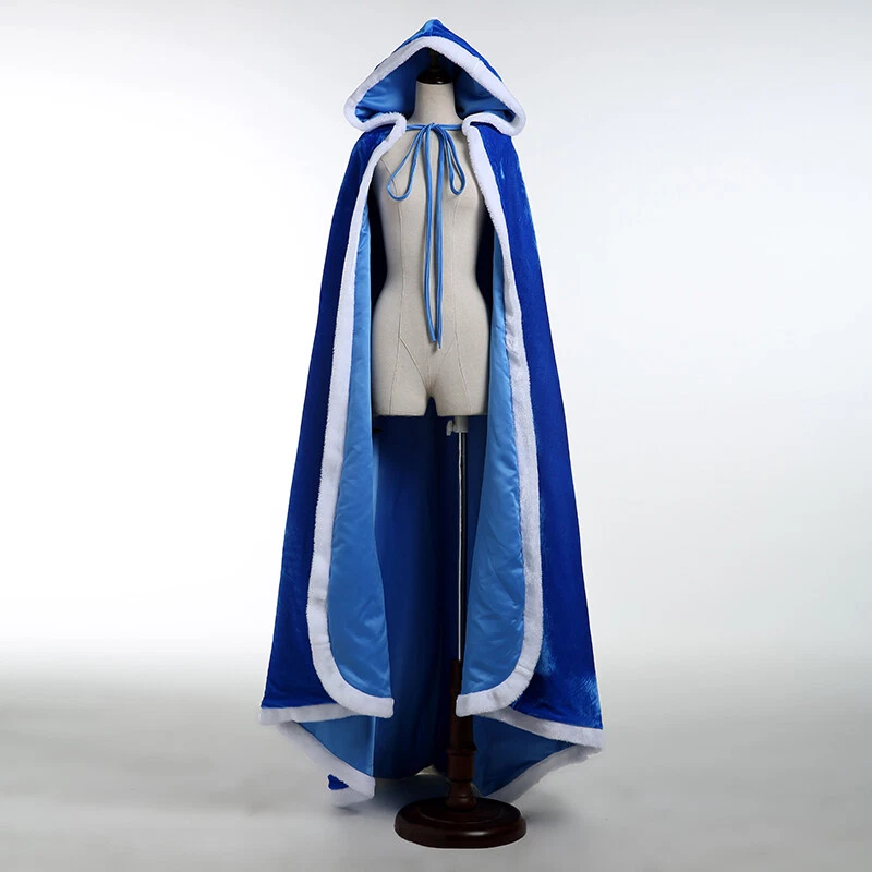 Disney Cosplay Cloak Halloween Christmas Theater Snow White Princess Belle Santa - Image 2 of 4