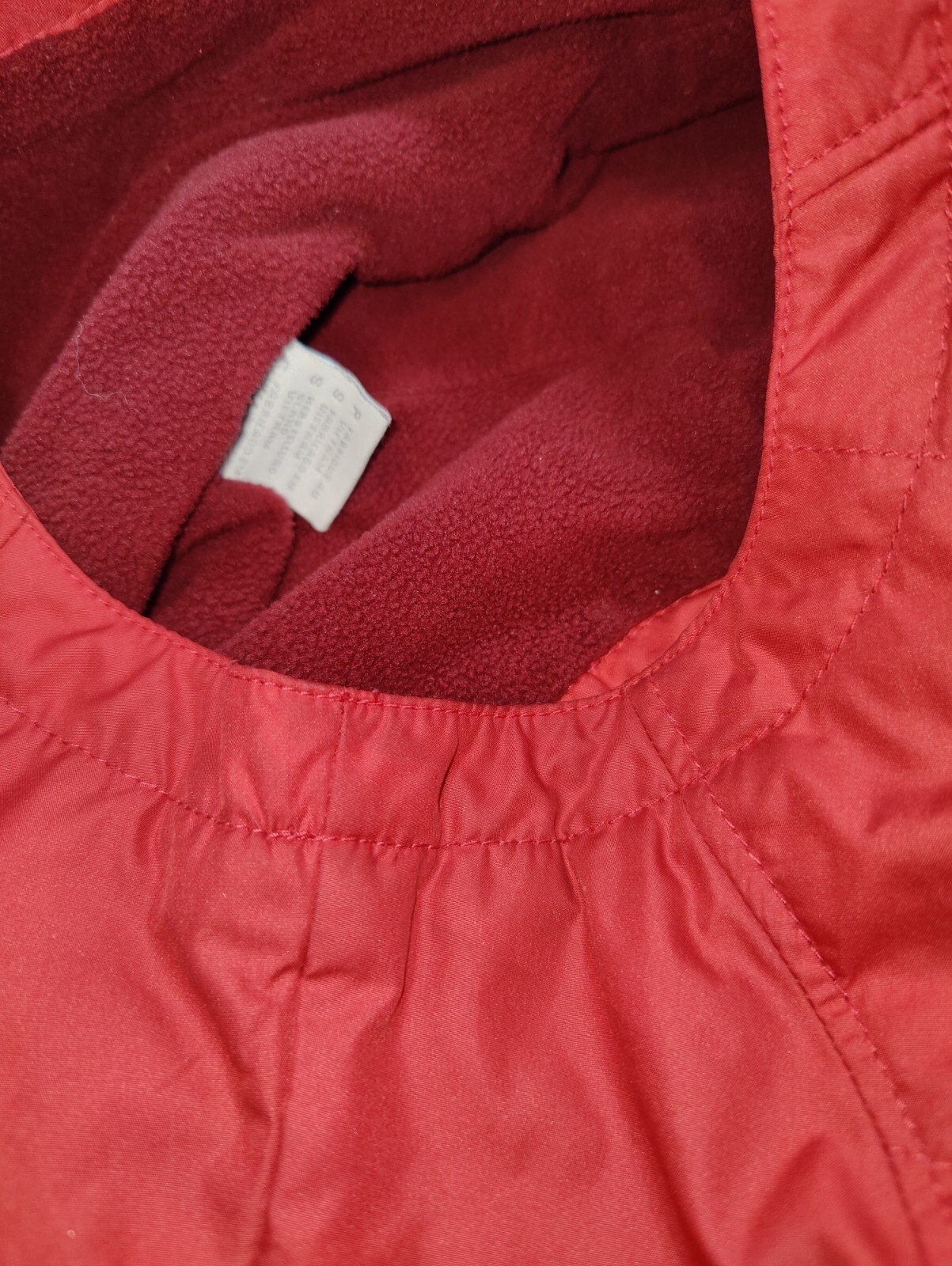 Columbia Ruby Red/Maroon Lined Full Zip Fleece Li… - image 10