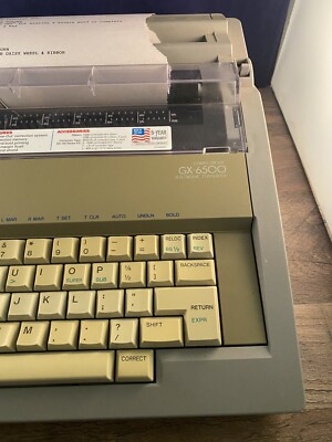 ブラザー電動タイプライター GX-6500 Brother GX-6500 Electronc Correcting Typewriter | eBay
