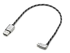 VW USB-A To Micro-USB 30cm Cable Premium Braided GENUINE VOLKSWAGEN 000051446AN