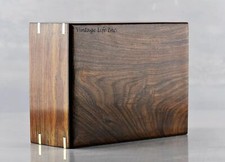 Wooden Urn for Human Ashes - Handmade Rosewood Pet Urn for Dogs Cats