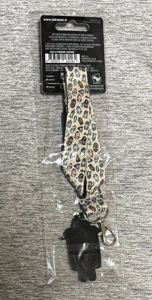 Brand New 2023 Tokidoki Silicon Charm Cell Phone Lanyard Milk Latte  - Image 2 of 3