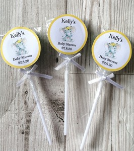 personalised baby shower sweets