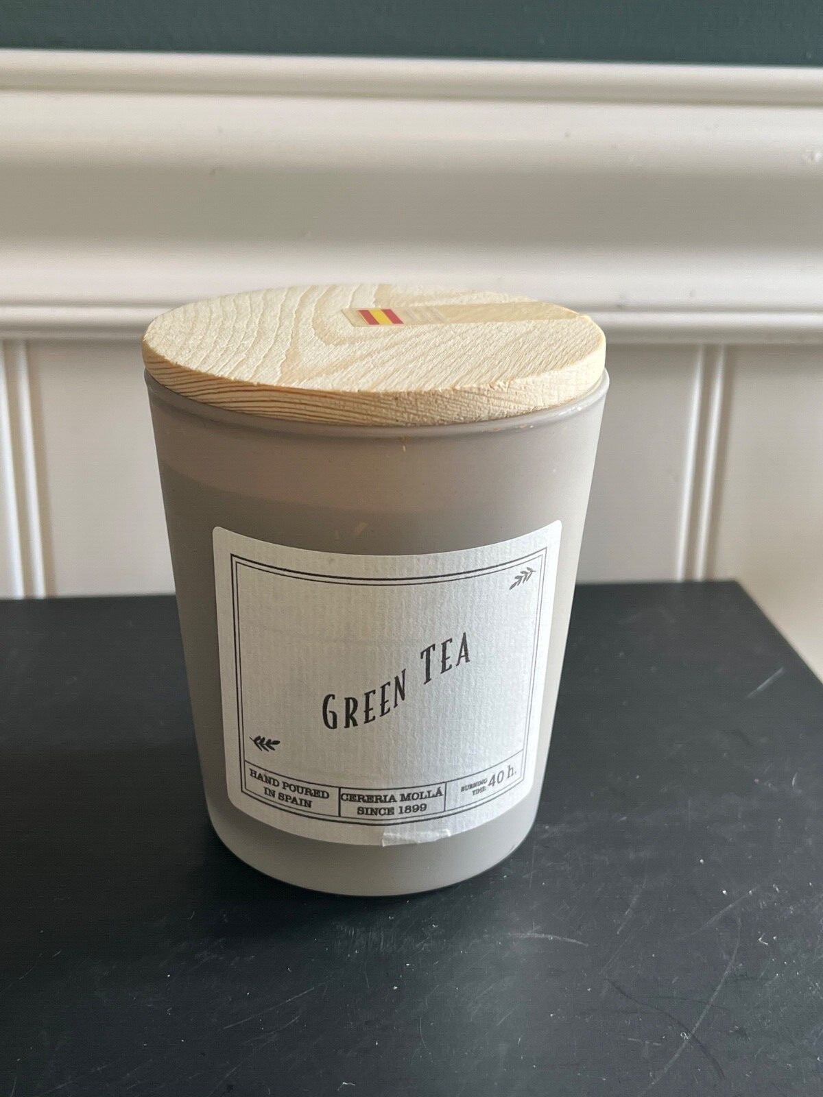 Candle Hand Poured 7 Oz 40 Hr Burn Time Made In Spain Bn