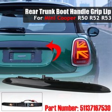 Griffleiste Heckklappe Heckklappengriff Taster F&uuml;r Mini Cooper R50 R52 R53 02-08