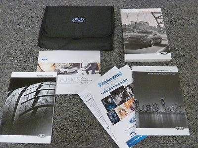 2017 FORD FUSION TITANIUM OWNERS MANUAL visual data 7
