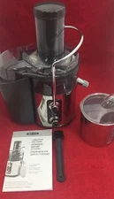 NEW BELLA 5-Speed Digital Juice Station Juicer Stainless Steel 1000 Watt Motor
