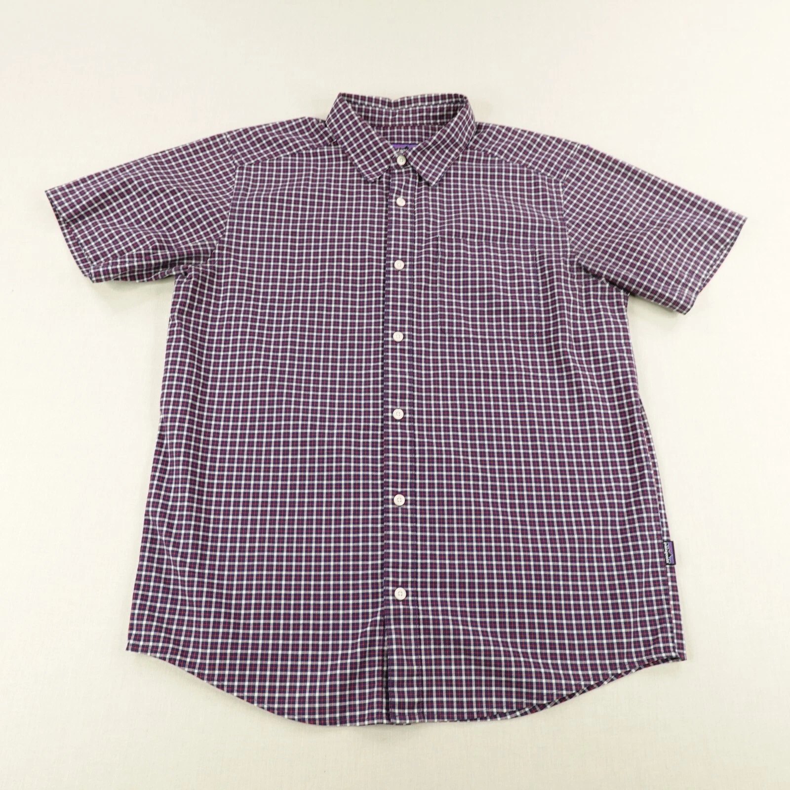 Patagonia Shirt Mens Medium Blue Red Plaid Go To Button Up Hiking Organic Cotton
Opens in a new wind