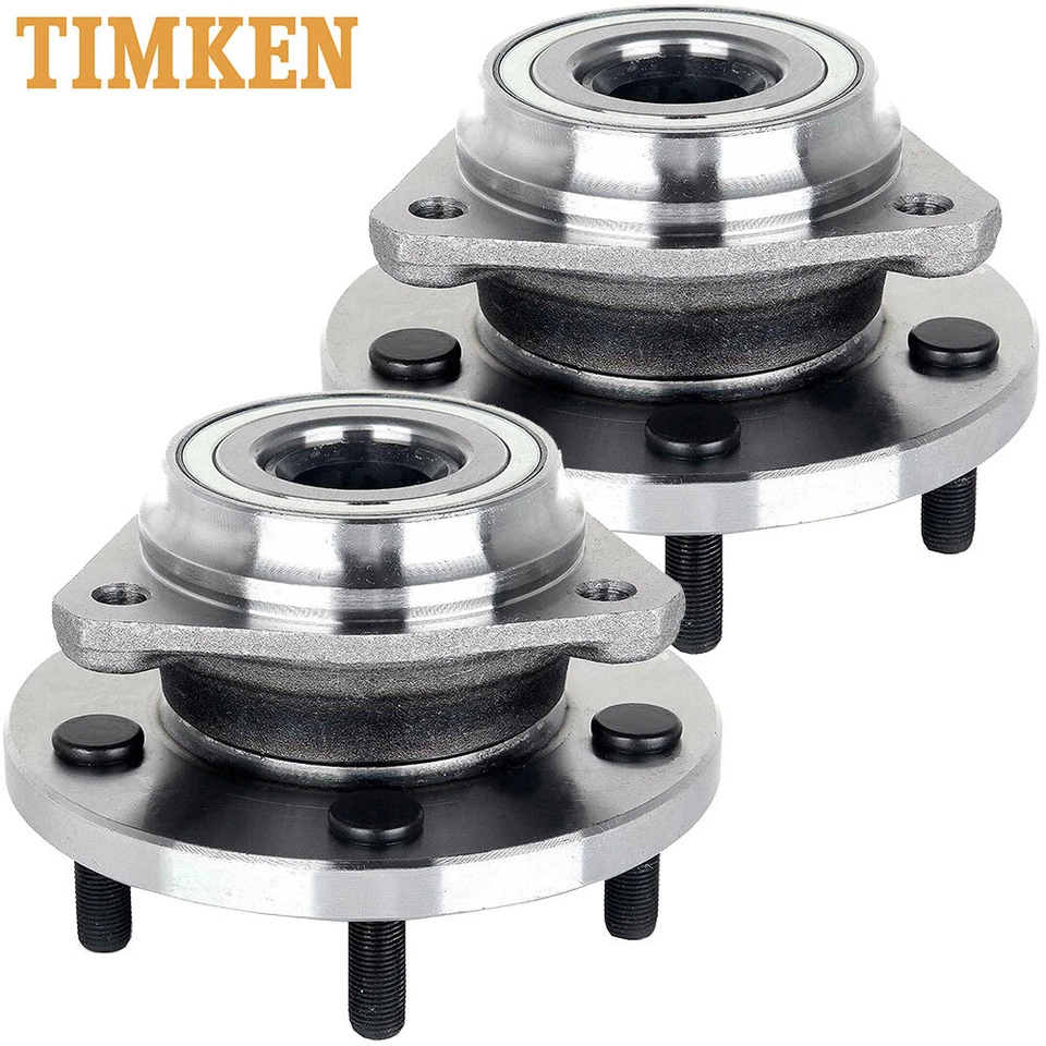 Timken Front Wheel Bearing and Hub Assembly Pair For 99-04 Jeep Grand Cherokee - Image 4 of 4