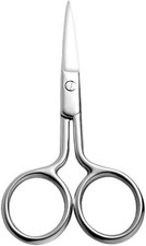 Small Brow Scissors - 1 Pack Little Sharp Precise Detail Snips for Cutting Nose