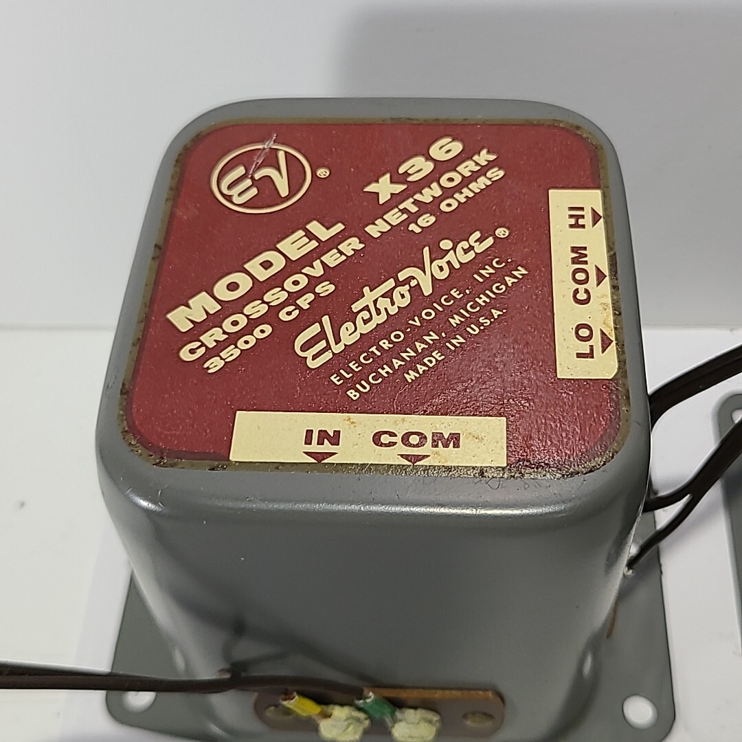 Vintage ElectroVoice EV X36 Crossovers 16 ohm Working eBay