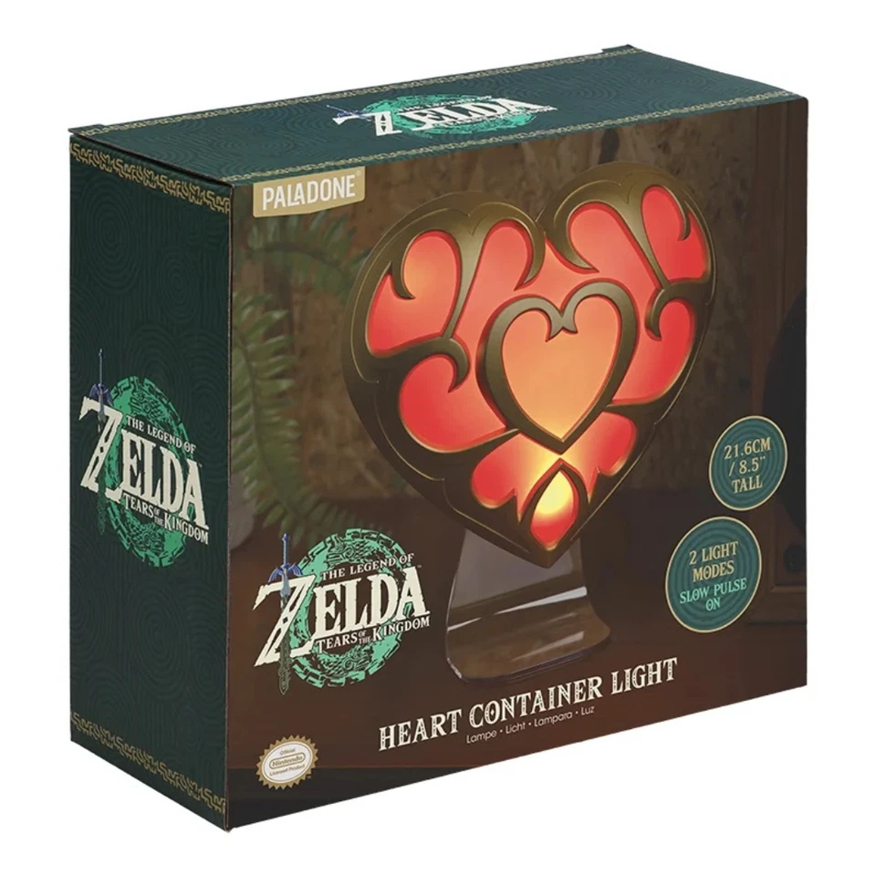 THE LEGEND OF ZELDA - Nintendo - Coeur - Lampe 25cm - Photo 3/3