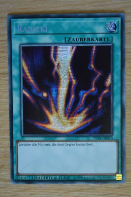 Yu-Gi-Oh! 2019 Gold Sarcophagus Tin TN19-DE Prismatic Secret Rare Karten