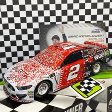 NASCAR Diecast 2019 Brad Keselowski Wurth Kansas Win Ford Mustang 1/24
