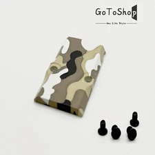 RMR Cover Plate for Glock 17 19 26 Cut Slides Tan Camo Anodized Aluminum