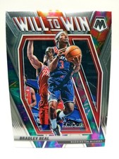 2020-21 Panini Mosaic Bradley Beal #5 Will To Win Washington Wizards