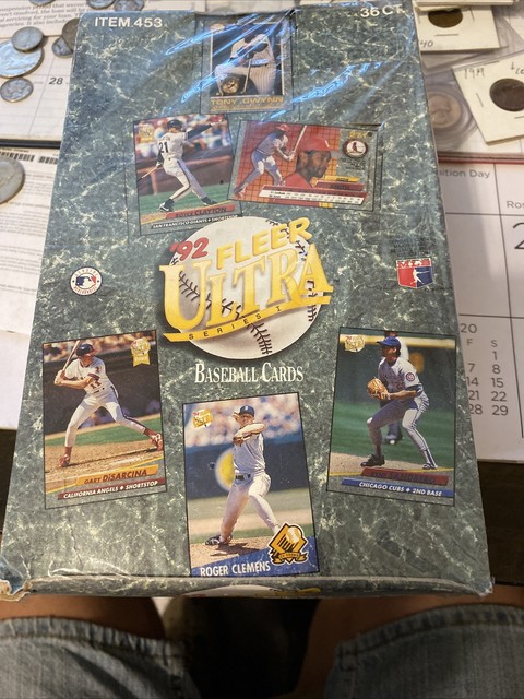 1992 Fleer Ultra Baseball Series 1 Trading Cards Factory Item 453 For 