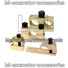 Hydraulic Pipe Clip for Excavator, Large AND Small Arm, Cannon Machine Hook