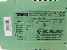 Phoenix Contact MINI-PS-100-240AC/2X15DC/2