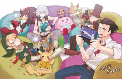 Pokemon anime kissai pikmin zelda no densetsu toki Pad Gaming Mat Desk