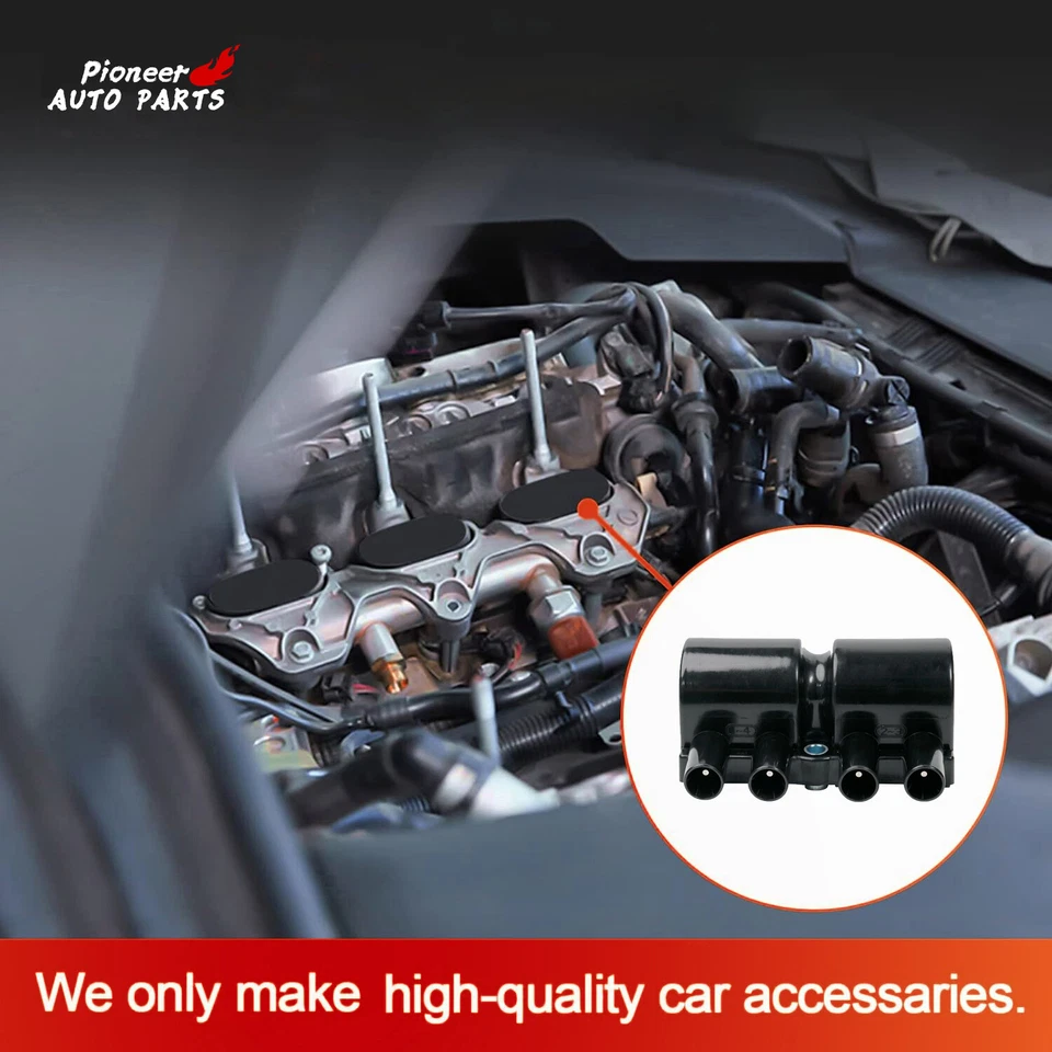 Ignition Coil+Wire OEM Pack For 1999-2013 Chevrolet Aveo Pontiac Suzuki UF503 - Imagem 2 de 4