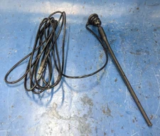 Universal Heavy Duty Antenna 16" Rubber Mast Spring Base 15' Radio AM FM BBCV