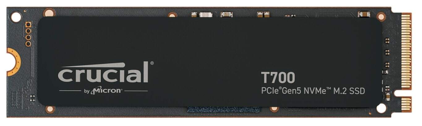 Твердотельный накопитель Crucial T700 NVMe SSD 2 ТБ M.2 2280 PCIe 5.0