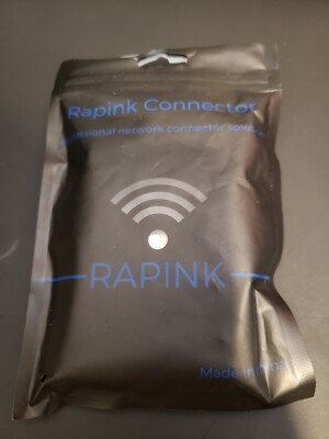  Rapink Ethernet Cable Extender- RJ45 Coupler Shielded Inline Adapter 5 Pack.