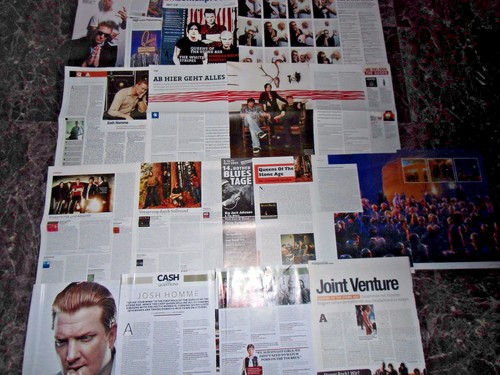 QUEENS OF THE STONE AGE 199 TEILE/PARTS CLIPPINGS LOT 07/14 - Picture 3 of 4