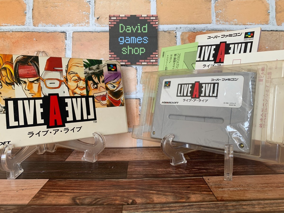 Nintendo Super Famicom SFC SNES Live A Live Japan w/Box
