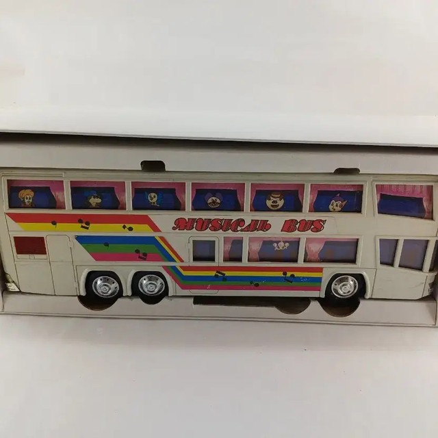 Disney 2-Story Bus Toy - Vintage Collectible
