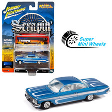 Johnny Lightning 164 1961 Chevy Impala Ss 409 Blue