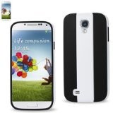 Reiko TPUPC03-SAMS4WHBK Colorful TPU PC Protector Cover for Samsung Galaxy S4 -
