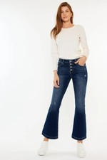 Shoes Trendsi Kancan Mid Rise Jeans  Everyday Wear  Flare Jeans  Button Fly 