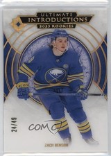 2023-24 Upper Deck Ultimate Collection Introductions Gold 24/49 Zach Benson 0y2g