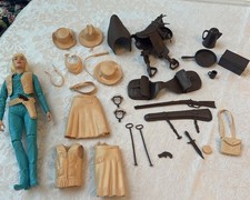 Louis Marx  Jane West  60  s Cowgirl With Accessories