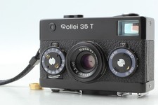 Meter Works  Near MINT/adapter  Rollei 35 T Black 35mm Film Camera From JAPAN