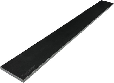 Solid Black Granite Shower Threshold | 6'' x 36'' for Schluter & Tile Redi Systems