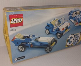 Lego Creator 6913 Blue Roadster New Damaged Box