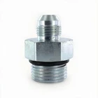 ( 5pcs ) PARKER 8-12 F5OX-S TRIPLE-LOK Straight Thread Connector 37-DEG