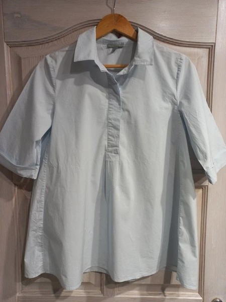 Women COS Shirt Blue 38
