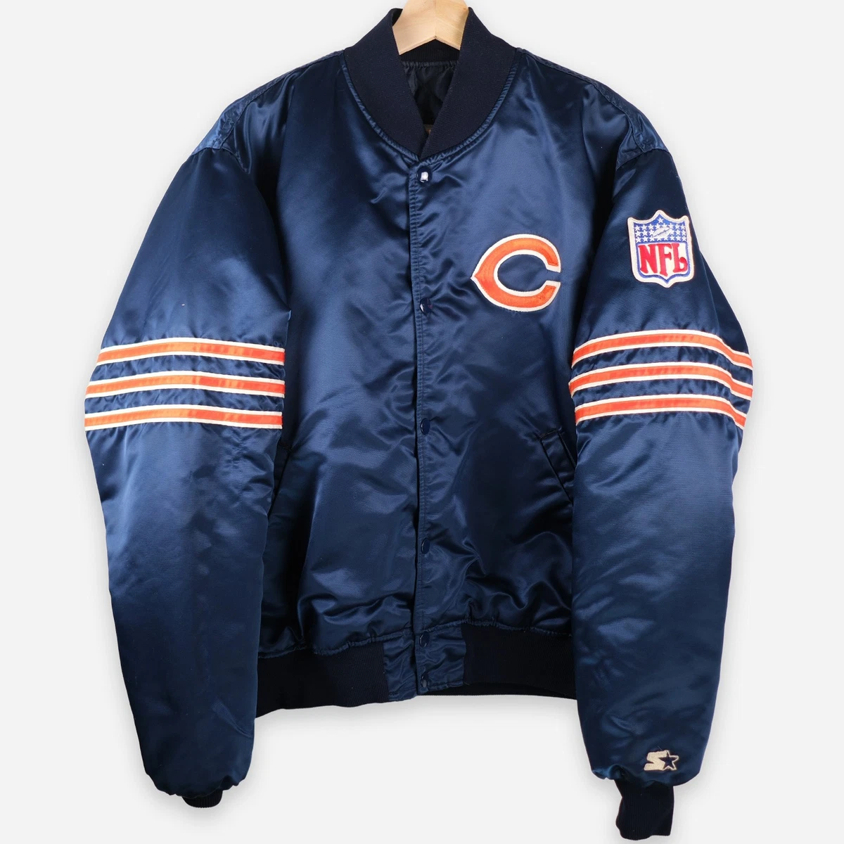 NFL シカゴベアーズ スターター スタジャン XL Starter Chicago Bears NFL Jackets for sale | eBay