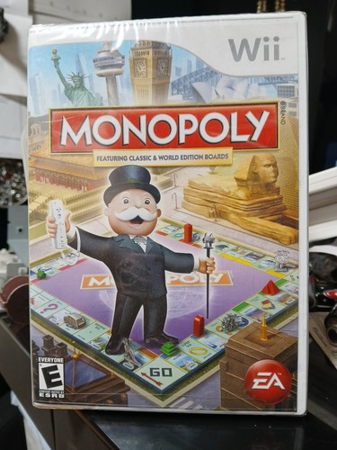 A-2--Monopoly Collection Nintendo Wii Sealed Pack Brand New. - Picture 1 of 2