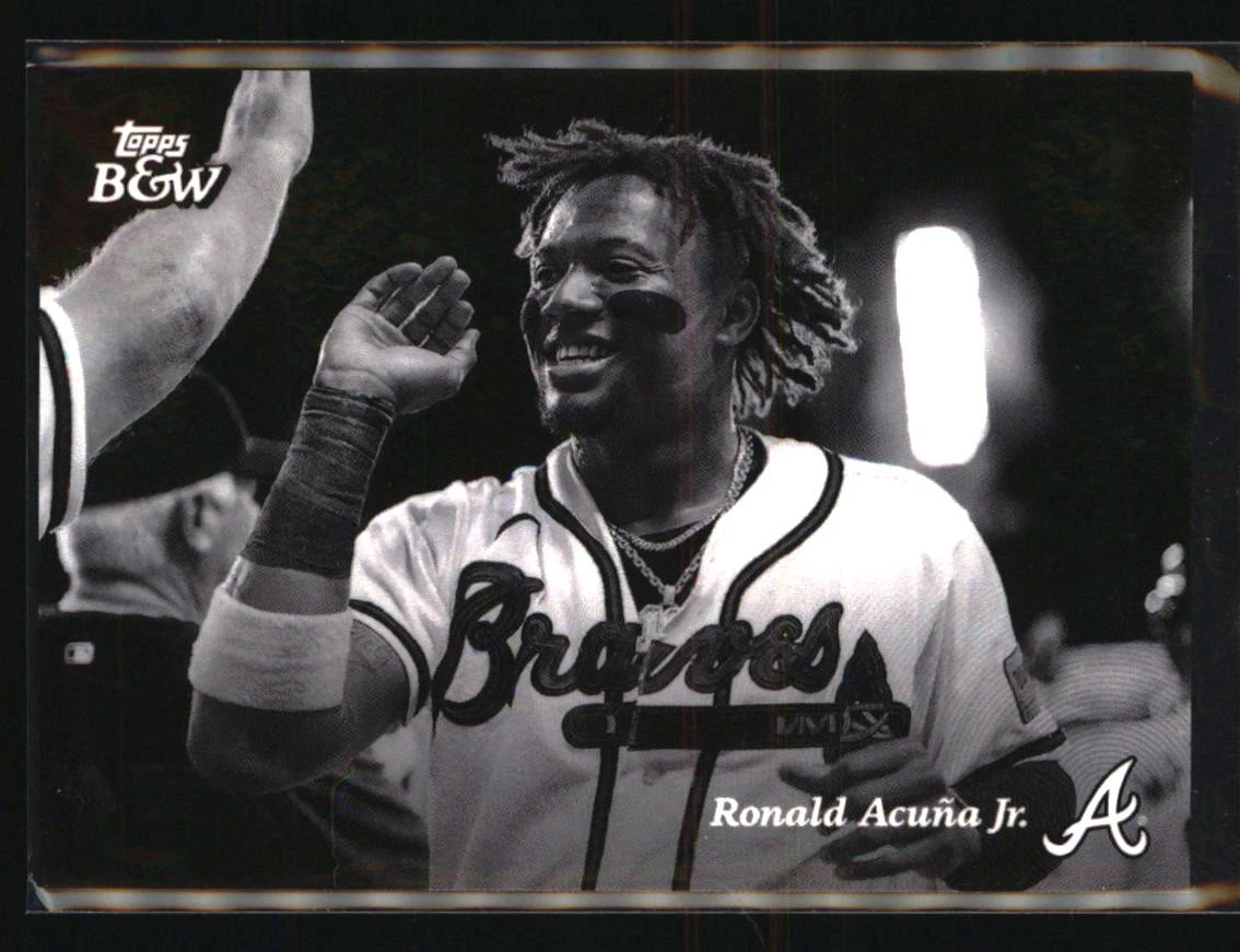 2023 Topps Black & White - Ronald Acuña Jr. #38 for sale | eBay