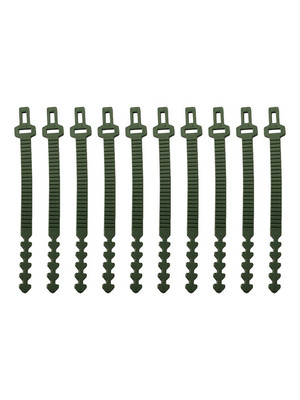 10PCS Tree Ties Heavy Duty Soft Rubber Plant Support Straps Adjustable 24cm