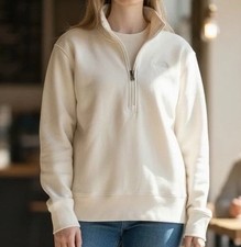 The North Face Women Evolution 1/4 Zip Sweatshirt Relaxed Fit Sz M NWTS Fleece