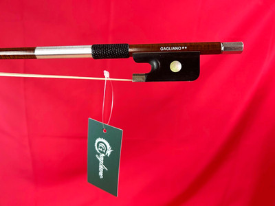 Gagliano 2 Stars Master Viola Carbon Bow 4/4 Pernambuco Wood Skin BW424-S